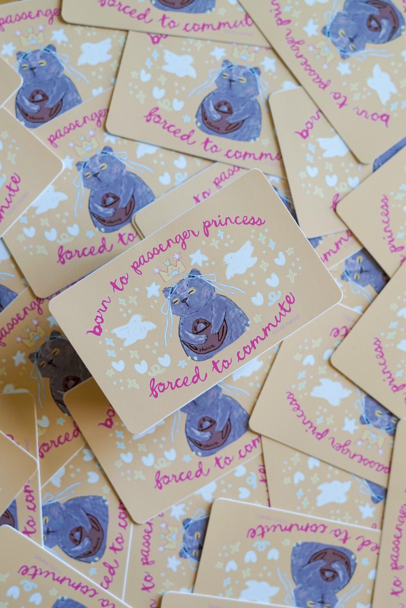 Card Sticker - PASSENGER PRINCESS