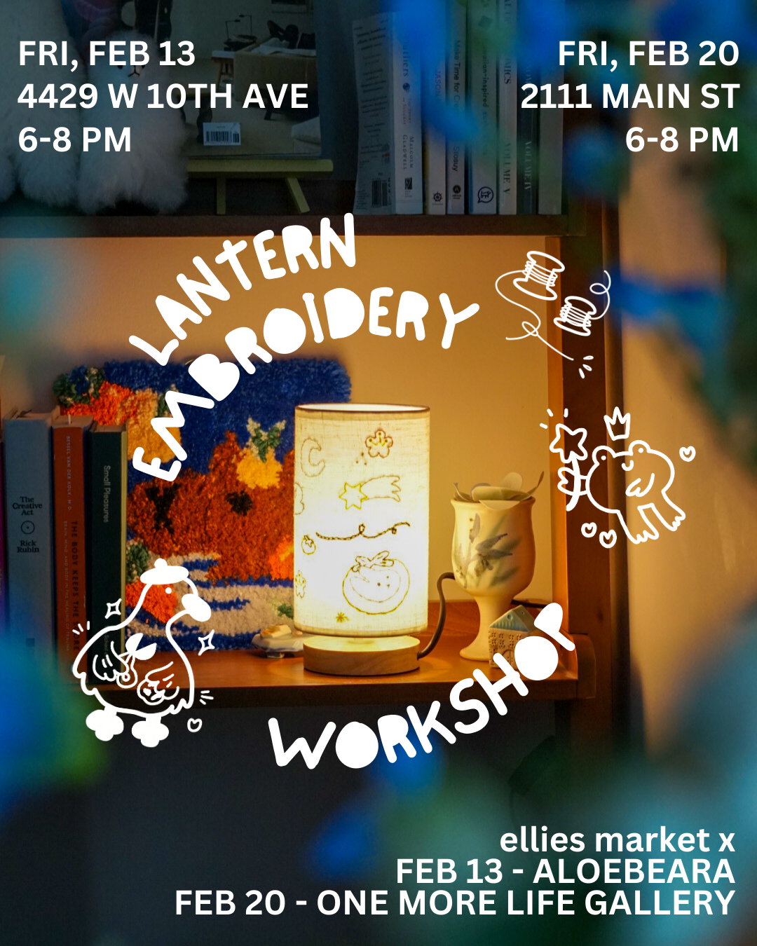 LANTERN EMBROIDERY WORKSHOP