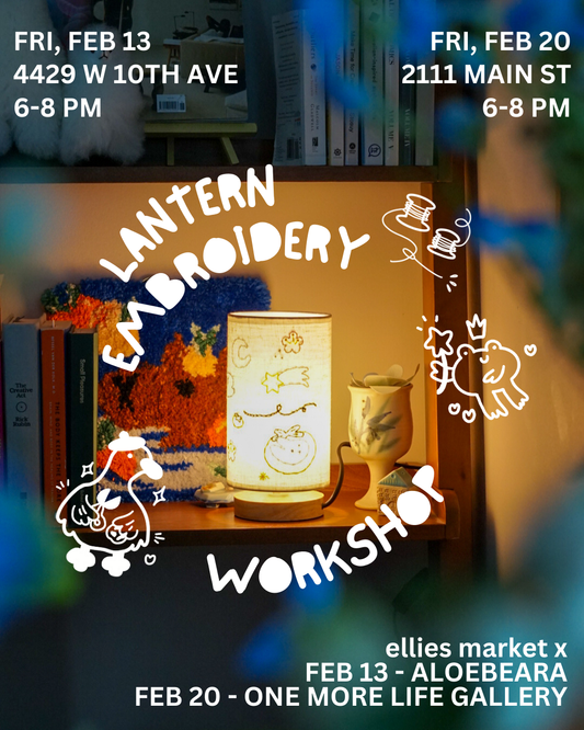 LANTERN EMBROIDERY WORKSHOP