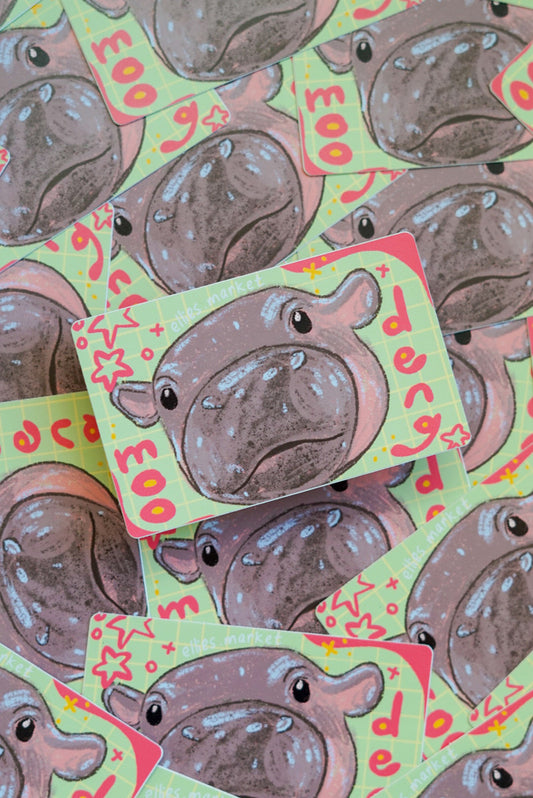 Card Sticker - MOO DENG