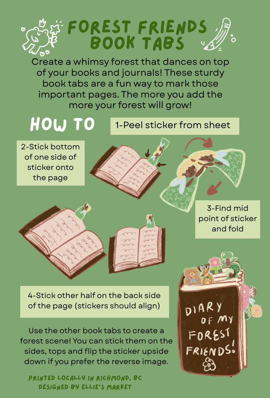 BOOKTABS - Forest Friends