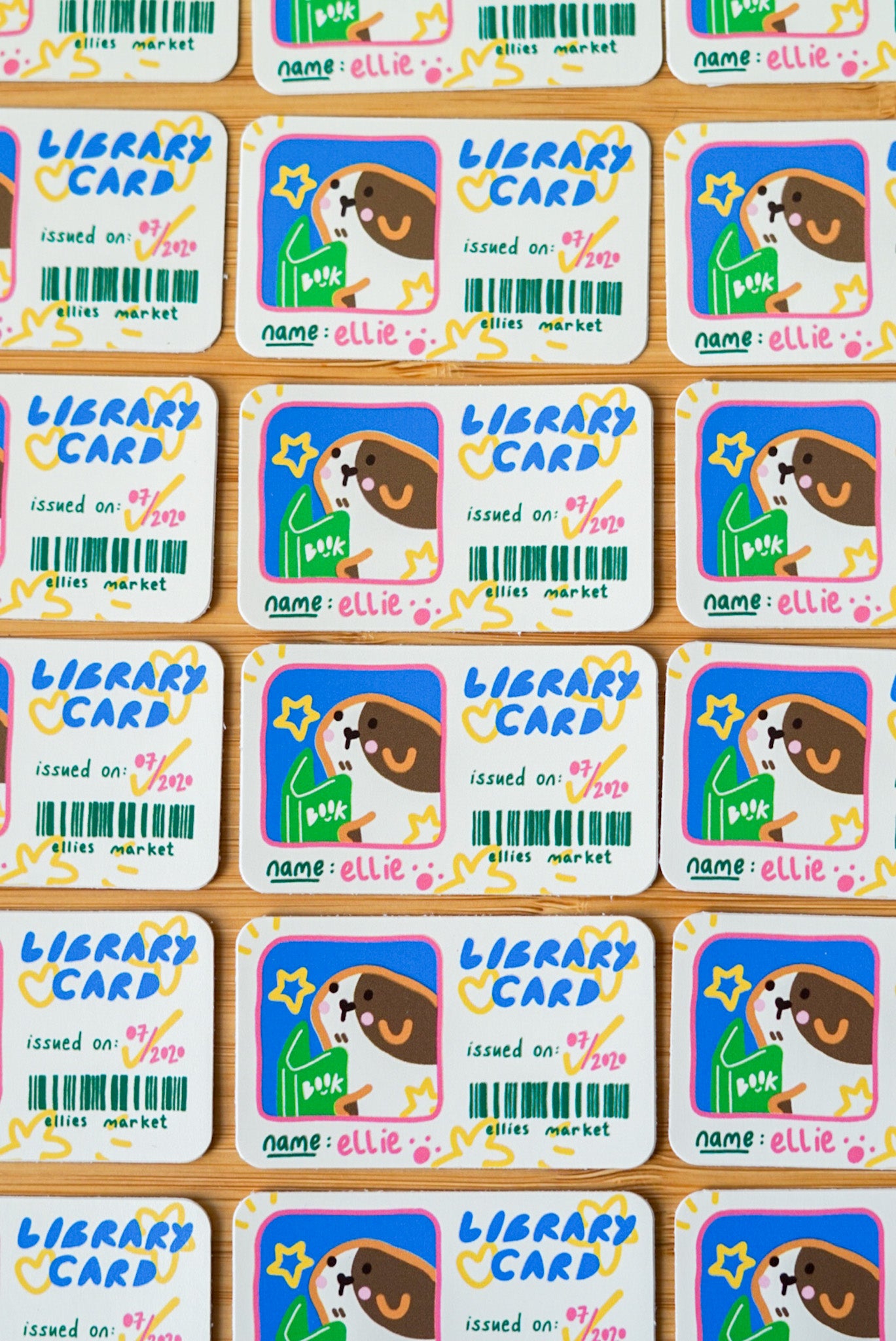 MINI CARD STICKERS - Compass Keychain Sticker (PACK OF 2)