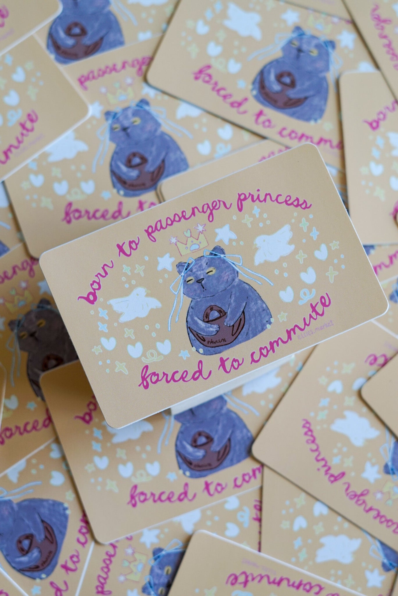 Card Sticker - PASSENGER PRINCESS