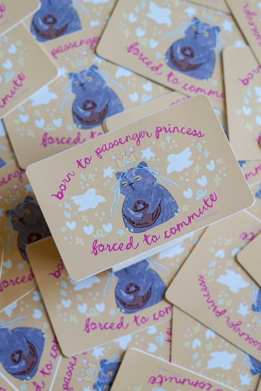 Card Sticker - PASSENGER PRINCESS