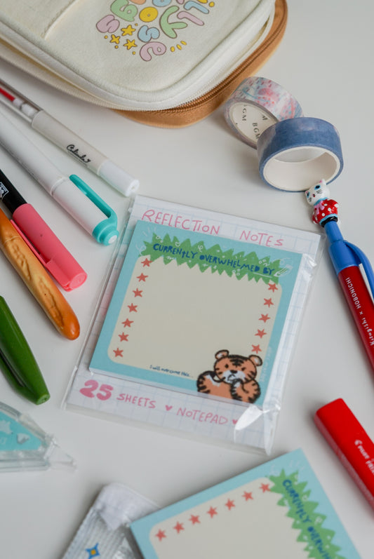 Notepad - REFLECTION (non sticky)