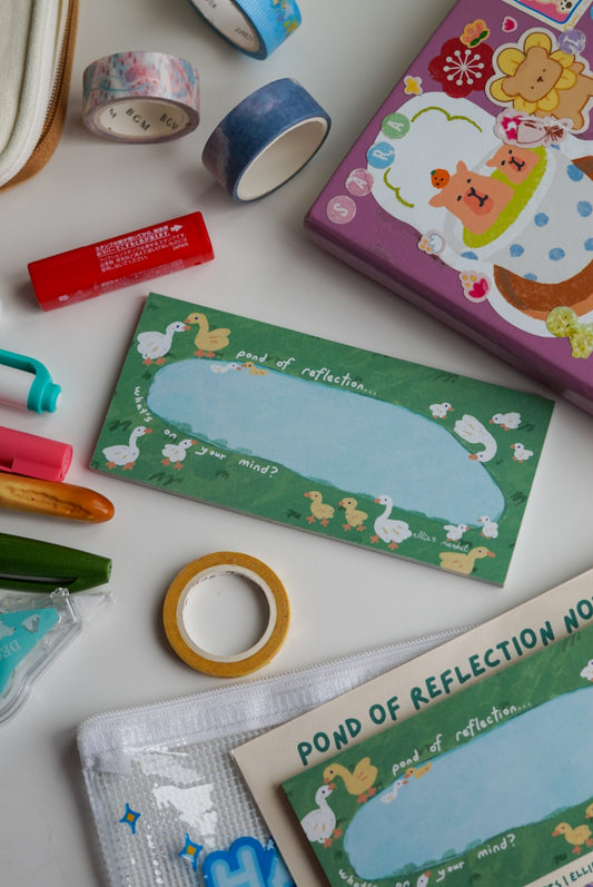 Notepad - POND OF REFLECTION (non sticky)