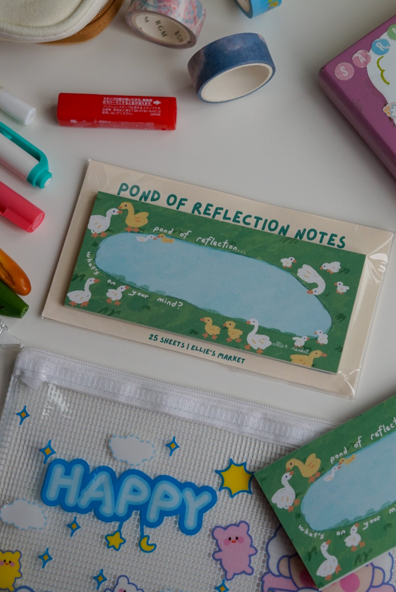 Notepad - POND OF REFLECTION (non sticky)