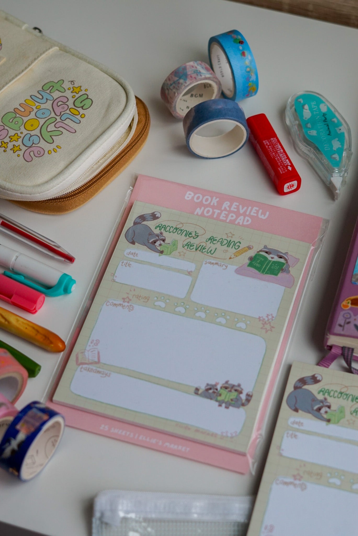 Notepad - BOOK REVIEW (non sticky)
