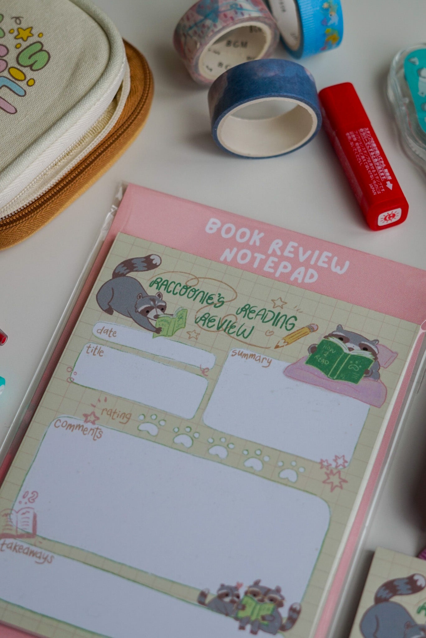 Notepad - BOOK REVIEW (non sticky)