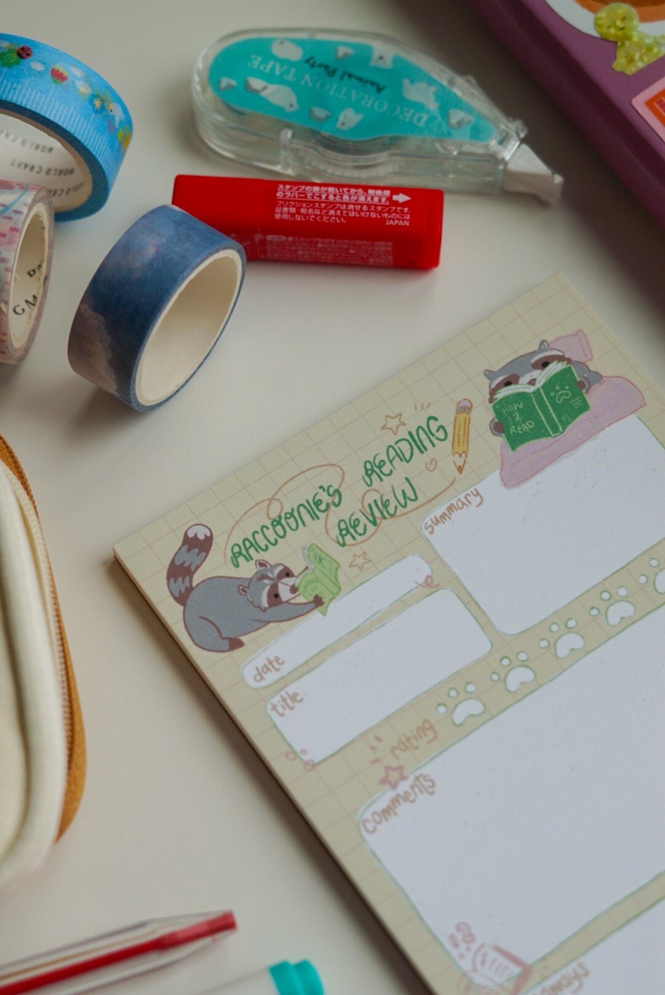 Notepad - BOOK REVIEW (non sticky)