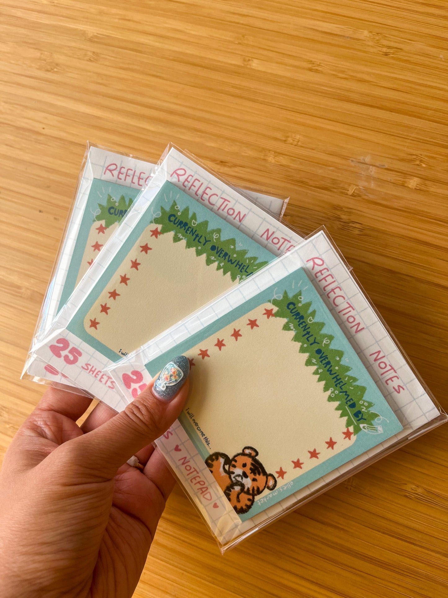 Notepad - REFLECTION (non sticky)