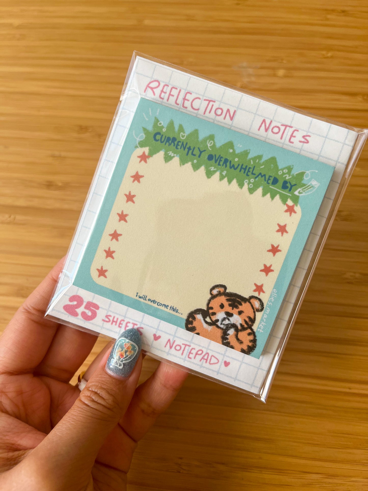 Notepad - REFLECTION (non sticky)