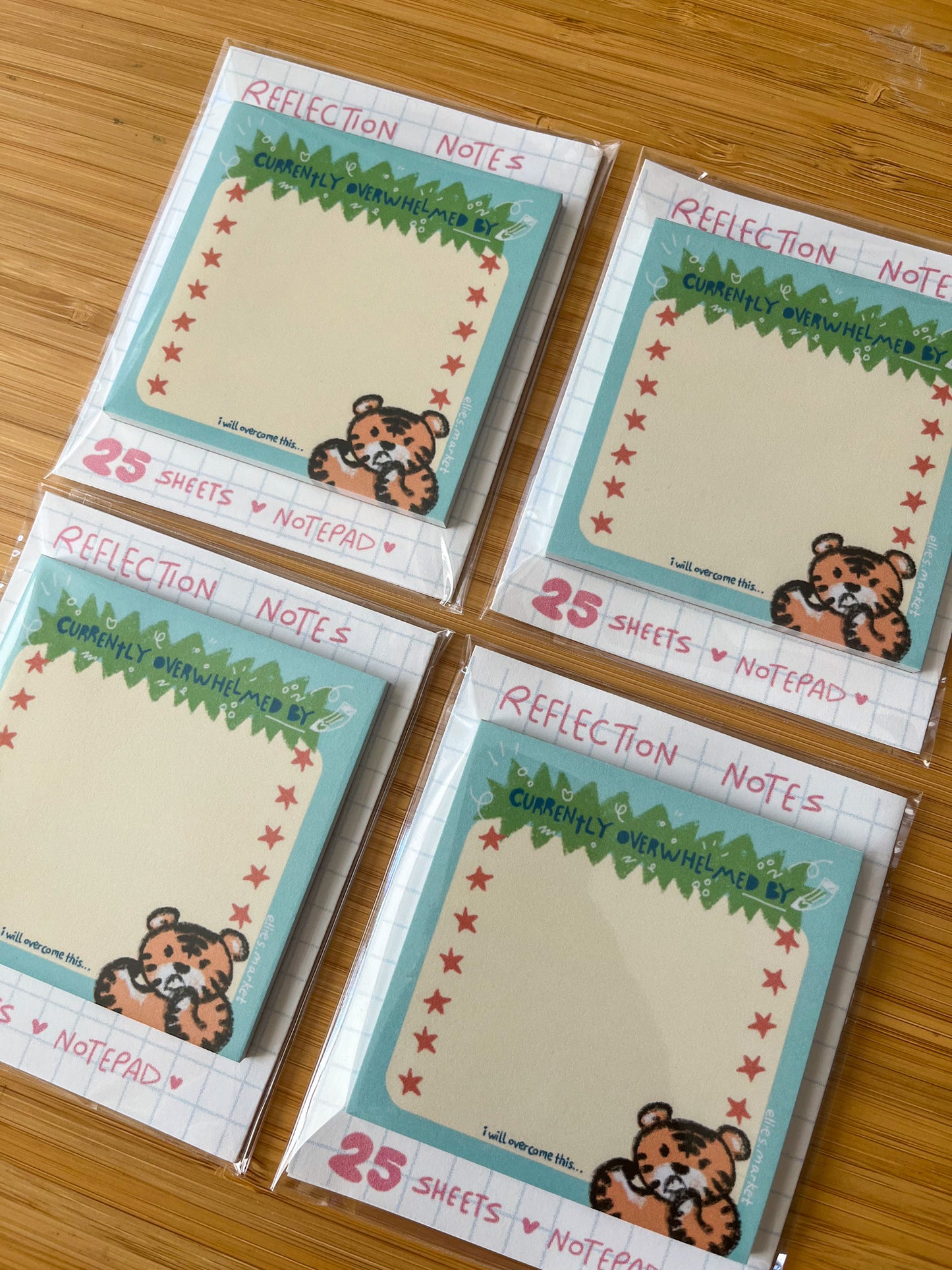 Notepad - REFLECTION (non sticky)