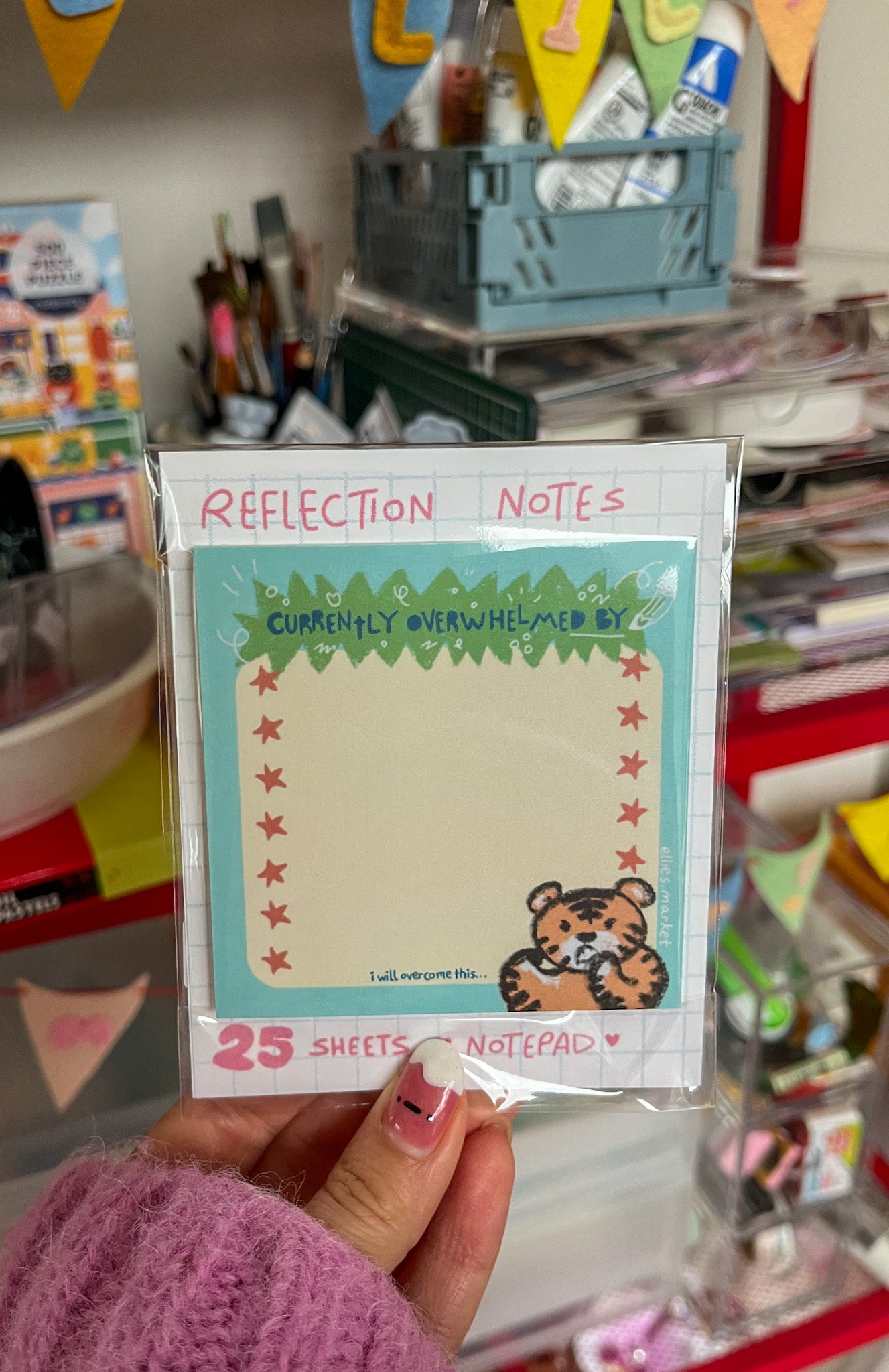 Notepad - REFLECTION (non sticky)