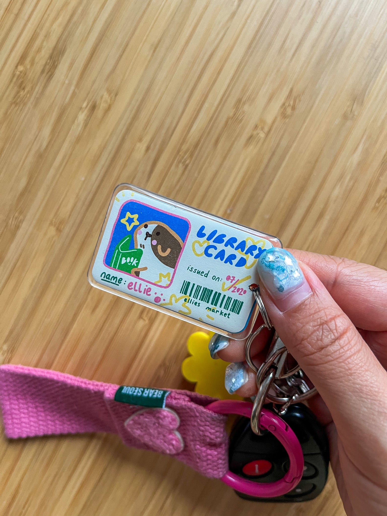MINI CARD STICKERS - Compass Keychain Sticker (PACK OF 2) – Ellies Market