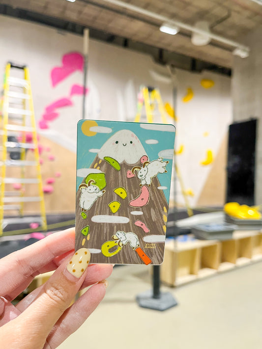 Card DIY Sheet - CLIMBING GOATS