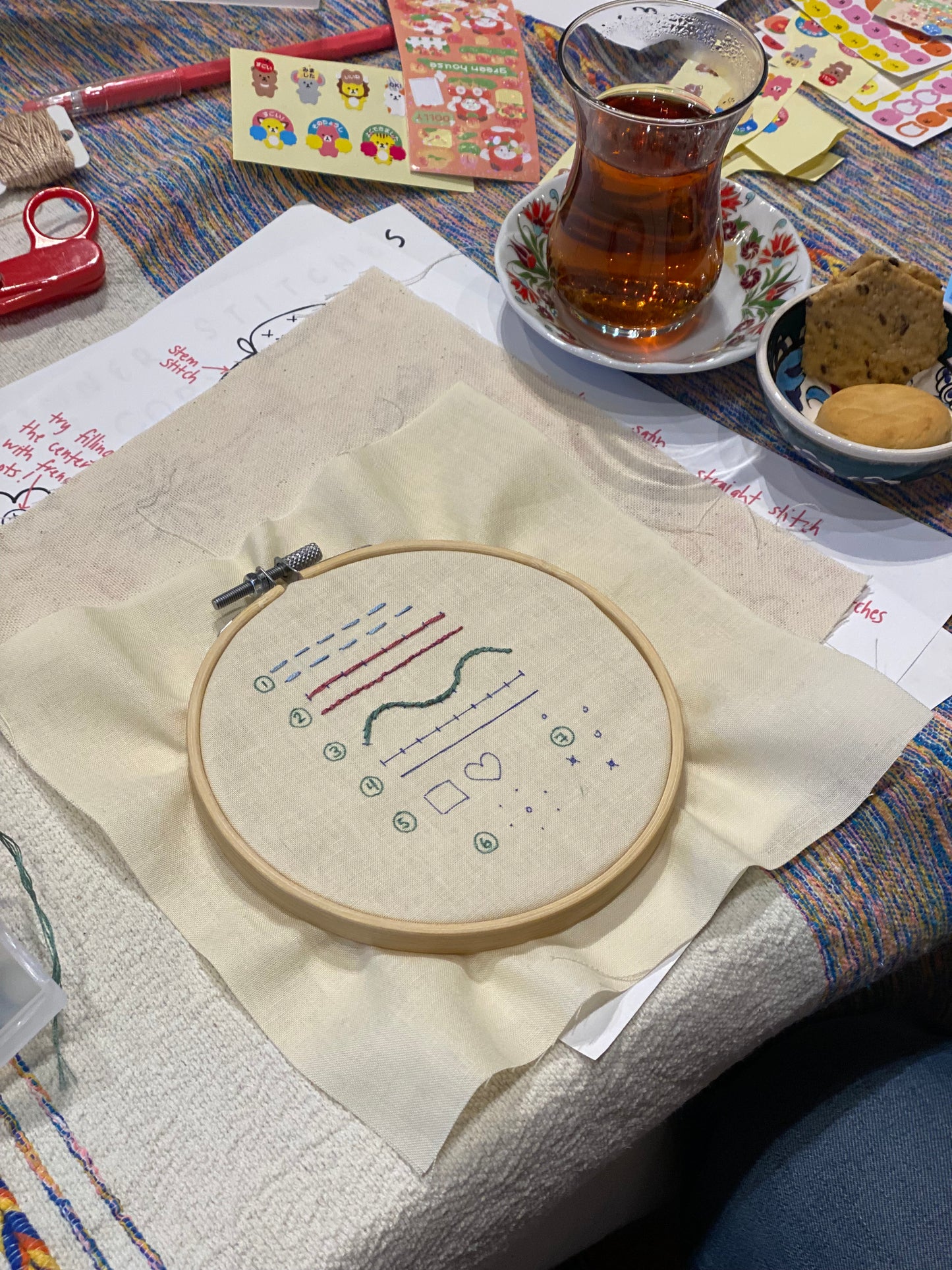 BEGINNER EMBROIDERY TECHNIQUES WORKSHOP