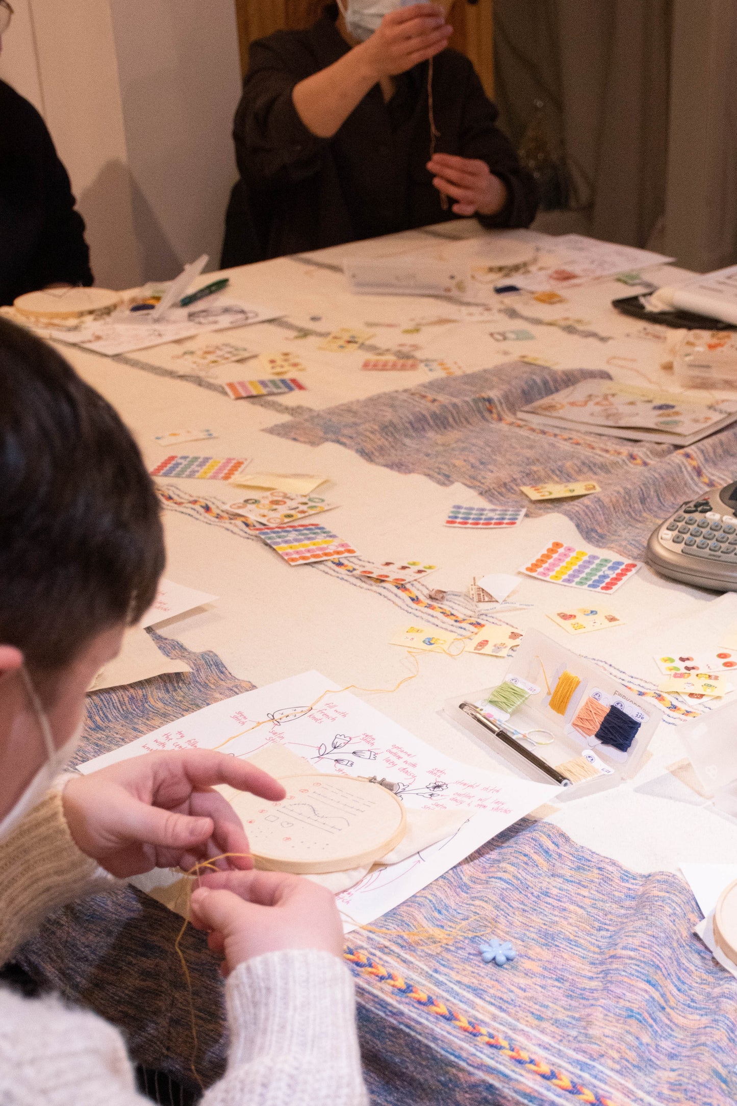 BEGINNER EMBROIDERY TECHNIQUES WORKSHOP