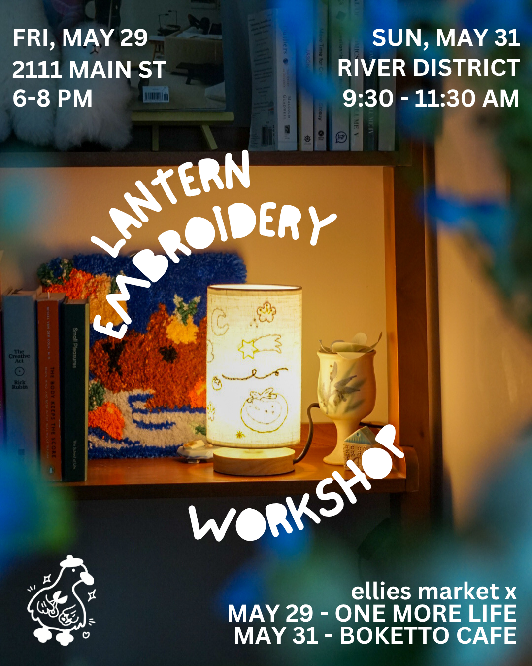 LANTERN EMBROIDERY WORKSHOP